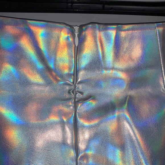 NWT shein zip back split hem pu leather sk… - Picture 11 of 15